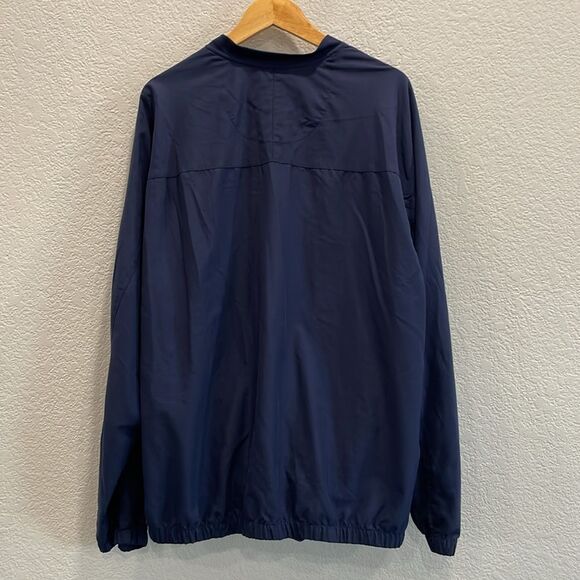 FJ FootJoy Golf Navy Blue V Neck Pullover Windbreaker Size Large - Picture 8 of 10